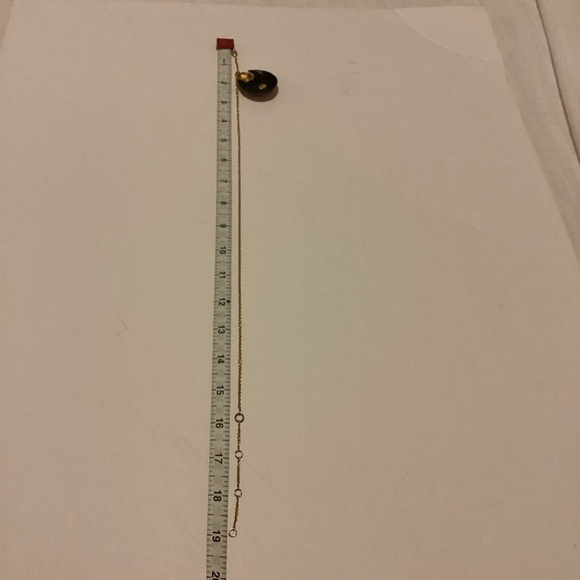 Alexis Bittar Pendant Necklace Gold Chain - Picture 15 of 16